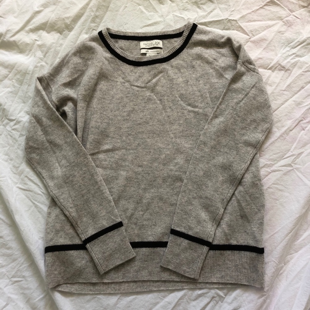rachel zoe 100% cashmere sweater